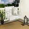 Highwood Usa Weatherly Single Seat Swing Outdoor Furniture for Patio, Backyard, Garden AD-PORW3-WHE - alternate 2